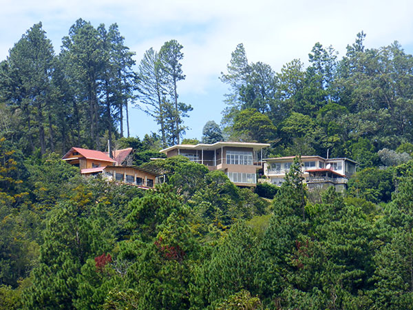 Houses in the mountains of Boquete