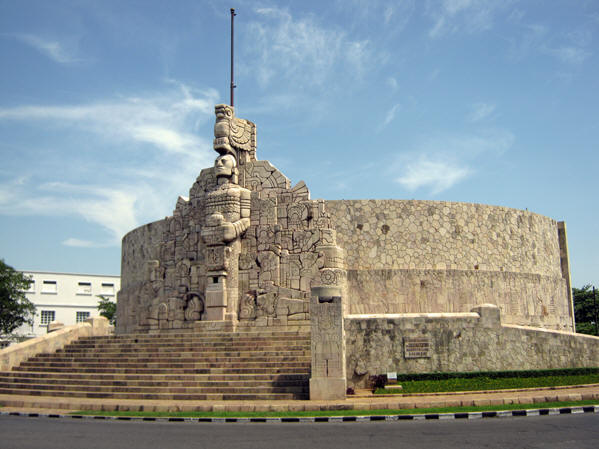 A monument to the Maya
