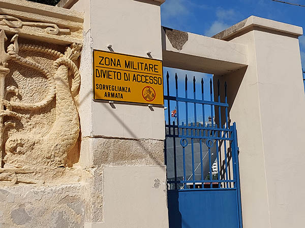 Naval miliary zone at Swabian Castle of Brindisi Brindisi, Italy