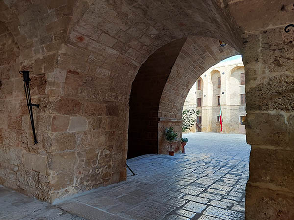 Inside the Swabian Castle of Brindisi Brindisi, Italy