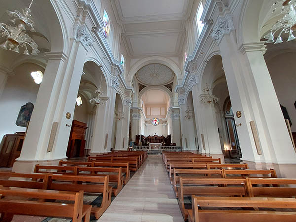 inside the Cathedral of Brindisi, Brindisi, Italy
