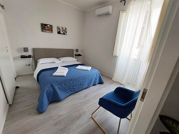 master bedroom, Apartment in Catania, Sicily