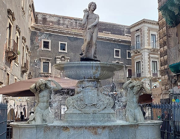 Amenano Fountain, Catania, Sicily