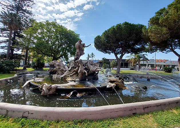 Fountain in Catania, Sicily