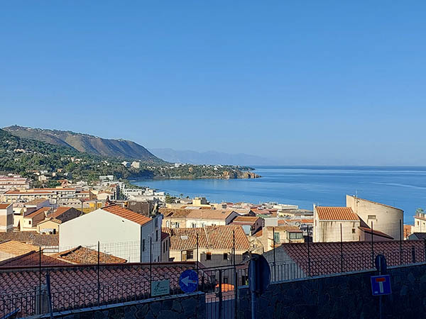 View from Rocca di Cefalu, Sicily