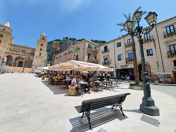 Cathedral and Bishop's Palace, Cefalu, Sicily
