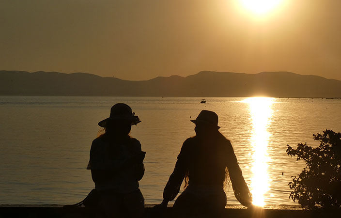 Sunset Lake Chapala