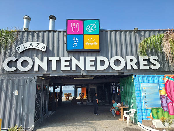 Plaza El Contenadorers, Ensenada, Baja California, Mexico