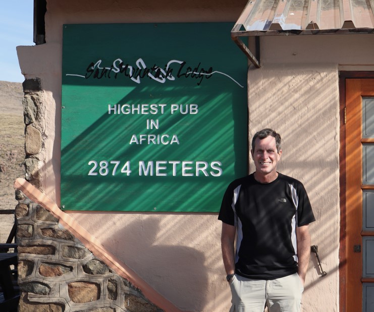 "The Highest Pub in Africa" in Lesotho