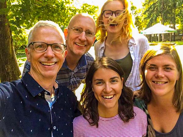 Nomad friends in Bansko, Bulgaria