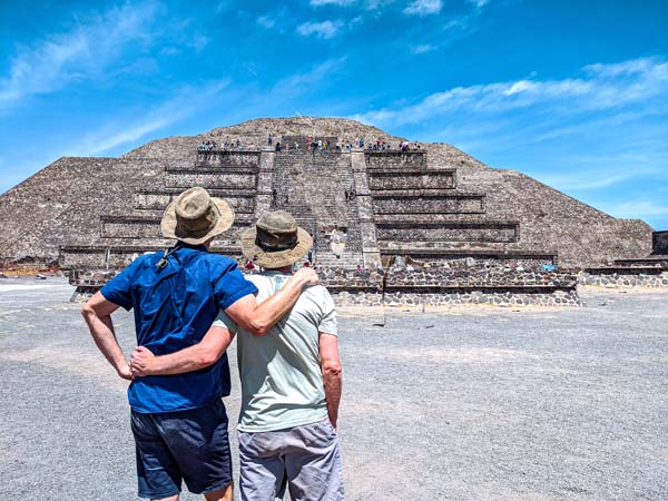 Pyramid of the Sun, Teohihuacan near Mexico City