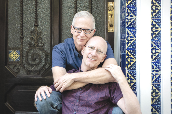 Michael and Brent in Mexico City