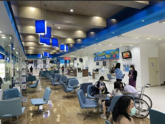 inside view of Chiang Mai Ram Hospital, Chiang Mai, Thailand