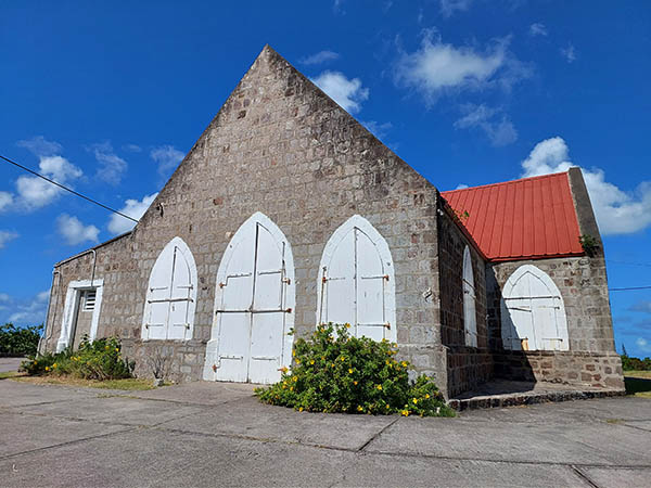 The Anglican Church on Nevis, West Indies