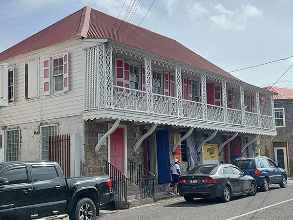 Downtown Charlestown,  Nevis, West Indies, 2025
