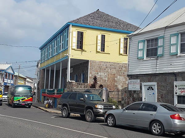 Downtown Charlestown, Nevis, West Indies, 2025