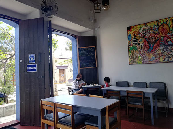 Inside La Popular Restaurant, Oaxaca, Mexico
