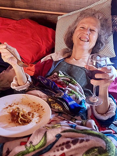 Pasta Bolognese with Andouille Sausage