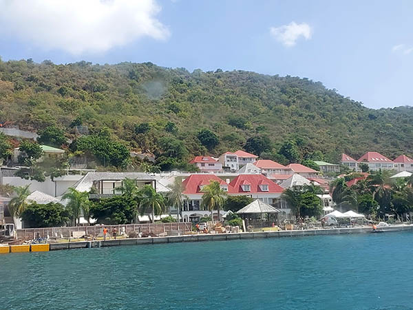 View of Gustavia on St. Barth