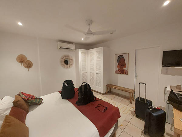 Room at Sunset Hotel, St. Barth