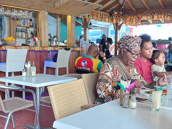 Family style eatery, Sheika's Bistro, St Maarten