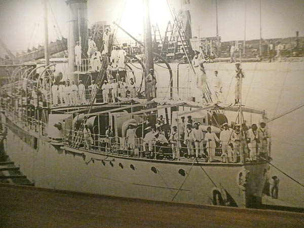 photo of a modern marine vessel, Naval Museum, Veracruz, Mexico