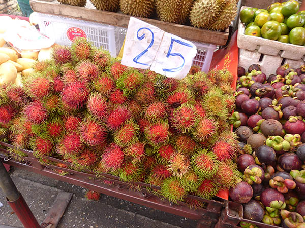 Exotic fresh fruit in Vietnam
