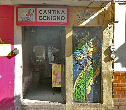 A local cantina, Atotonilco, Mexico