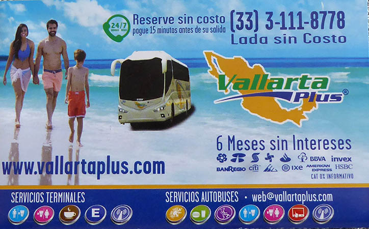 Poster of Vallarta Plus bus lines