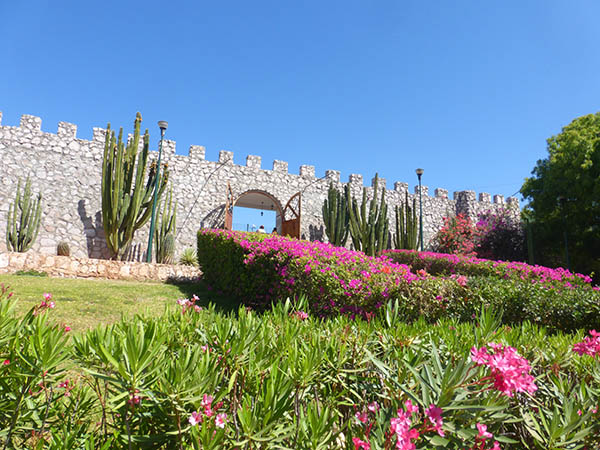 A restored fort on the site of the original. El Fuerte, Mexico