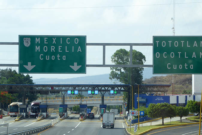 Mexico toll road