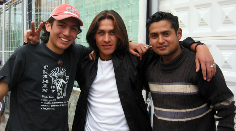 Young Ecuadorianos in Quito