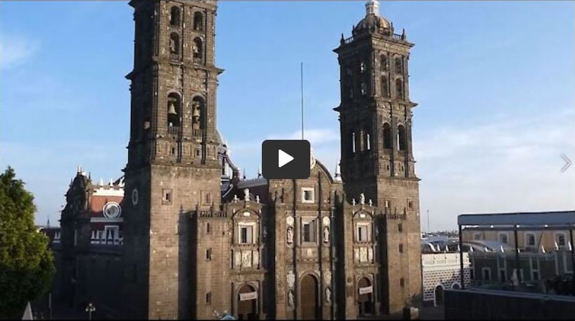 Hotel Santiago, Puebla, Rooftop View