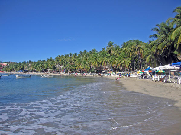 Playa Principal, Puerto Escondido, Mexico