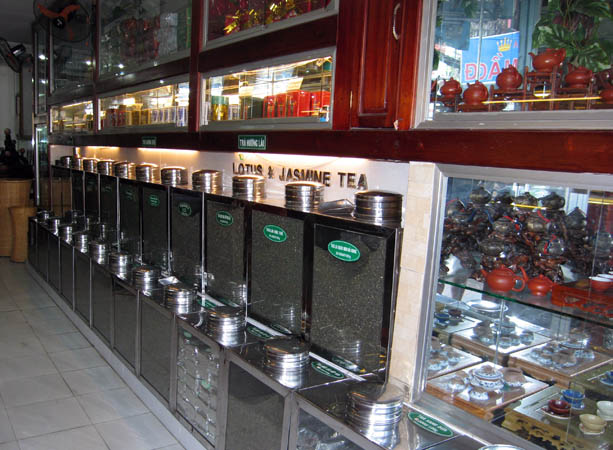 Most Vietnamese drink tea, but more and more are drinking coffee